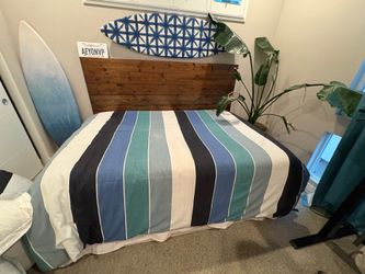 Full-size mattress and complete bedroom set for sale
