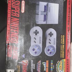 Super Nintendo classic mini edition