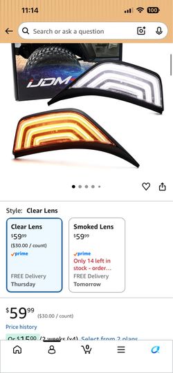 Fender Vent Light (clear lens)