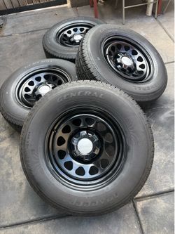 255/70/R17 General Grabber & Chevy Silverado Wheels
