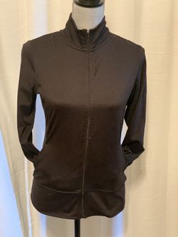 Champion Black Zip Up (Small)