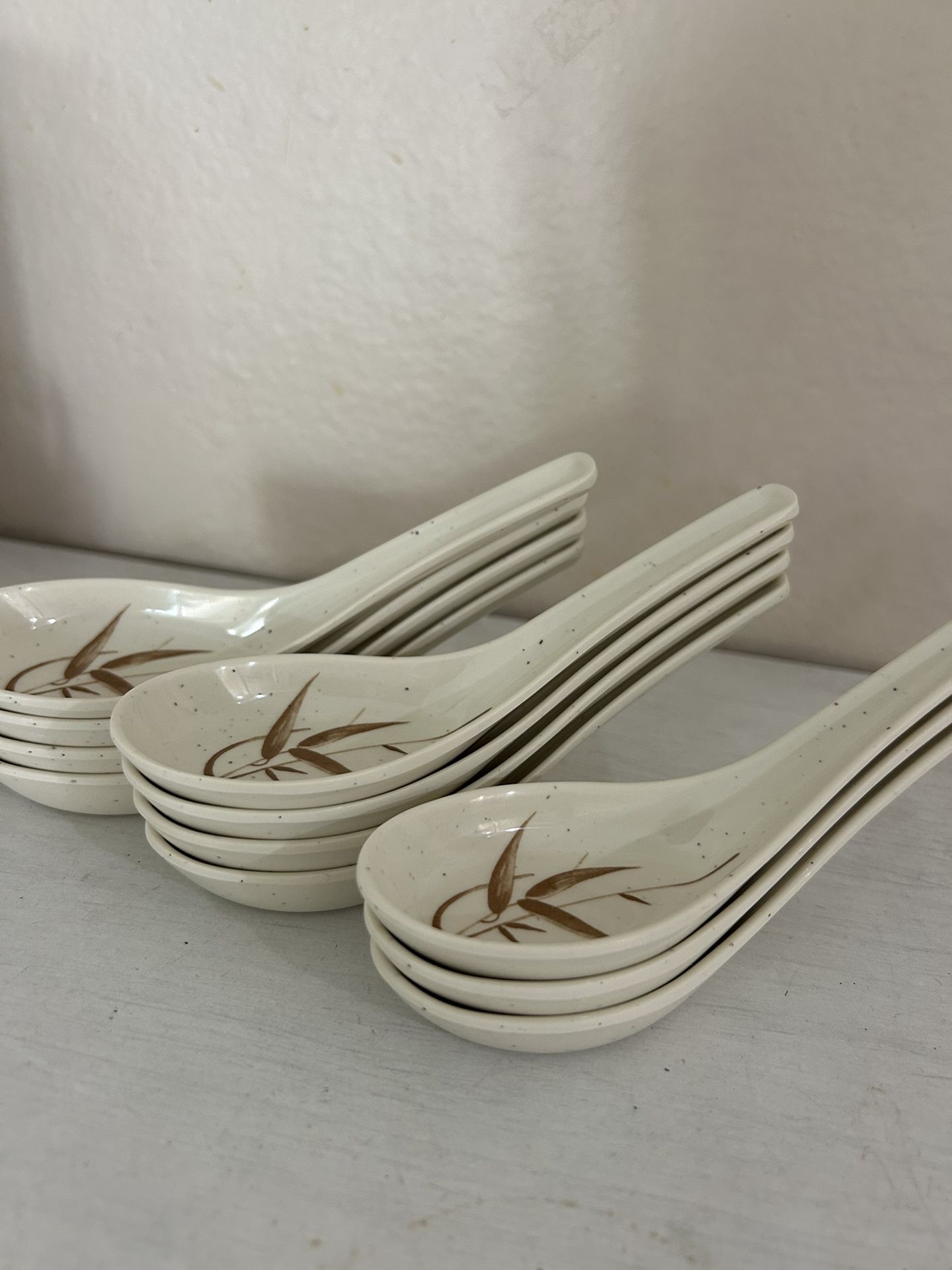 Chinese Japanese Set Of Spoons