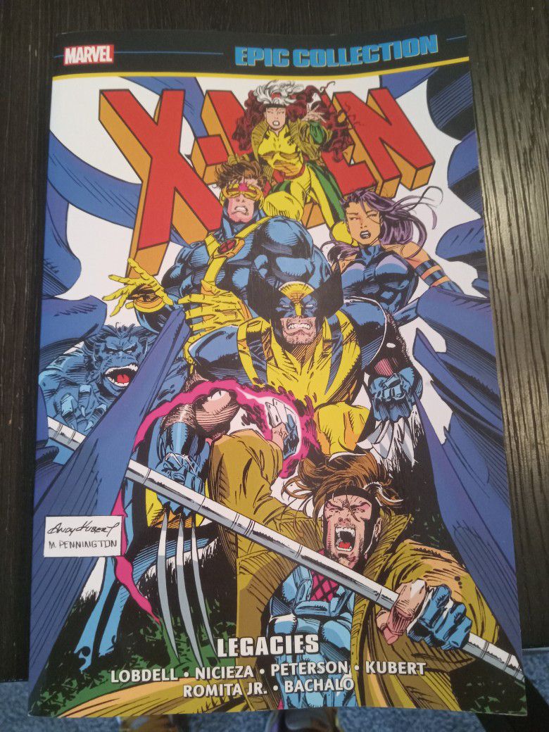 X-Men Epic Collection:Legacies Book New And Rare - Great Collectors Item Also