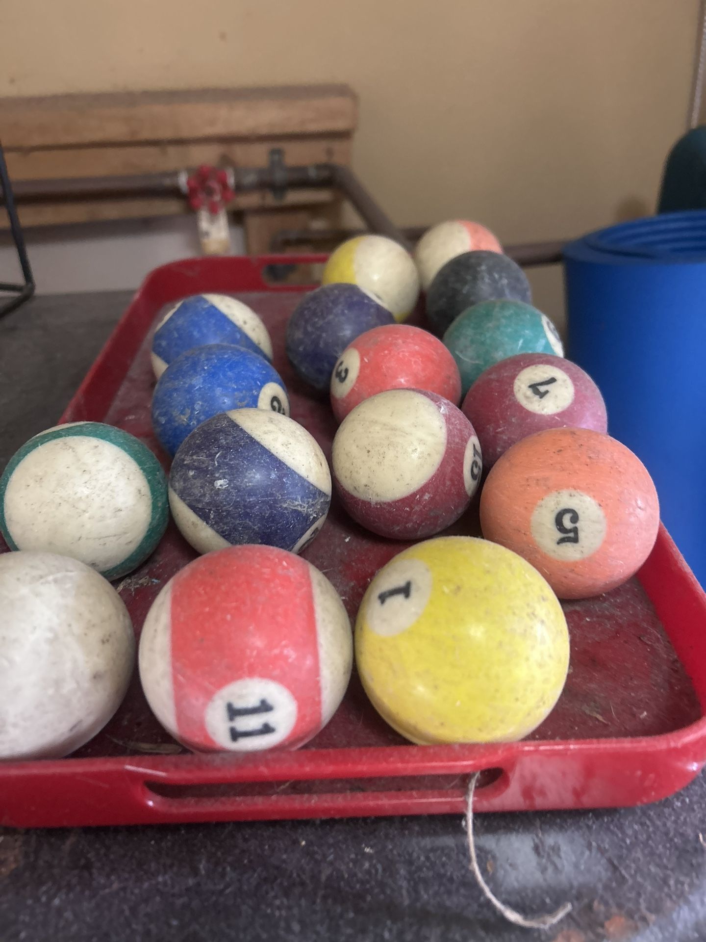 Pool Table Balls
