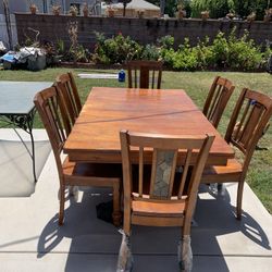 Dinning Room Set With 6 Chairs