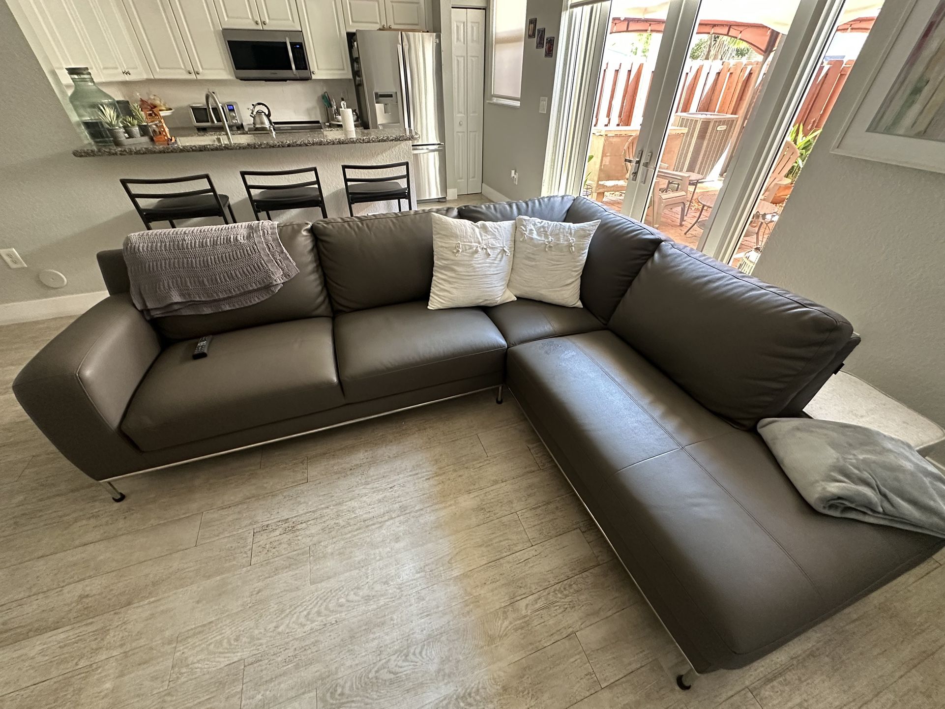 Leather Couch