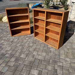 Bookshelves ready For Paint