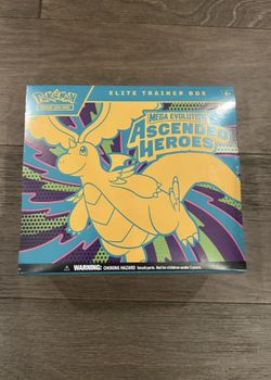 Pokemon Ascened Heroes ETB Elite Trainer Box