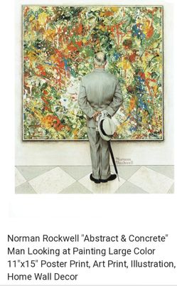 **Norman Rockwell"The Conniseur**