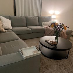 Sectional Light Gray IKEA