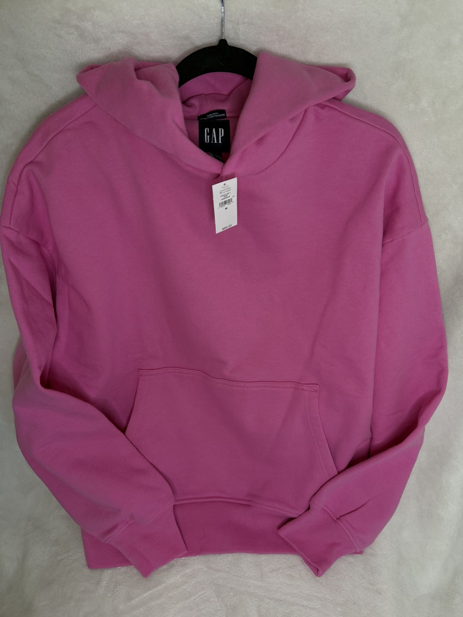 Pink Overweight Gap Hoodie