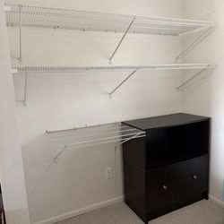 Free wire shelves