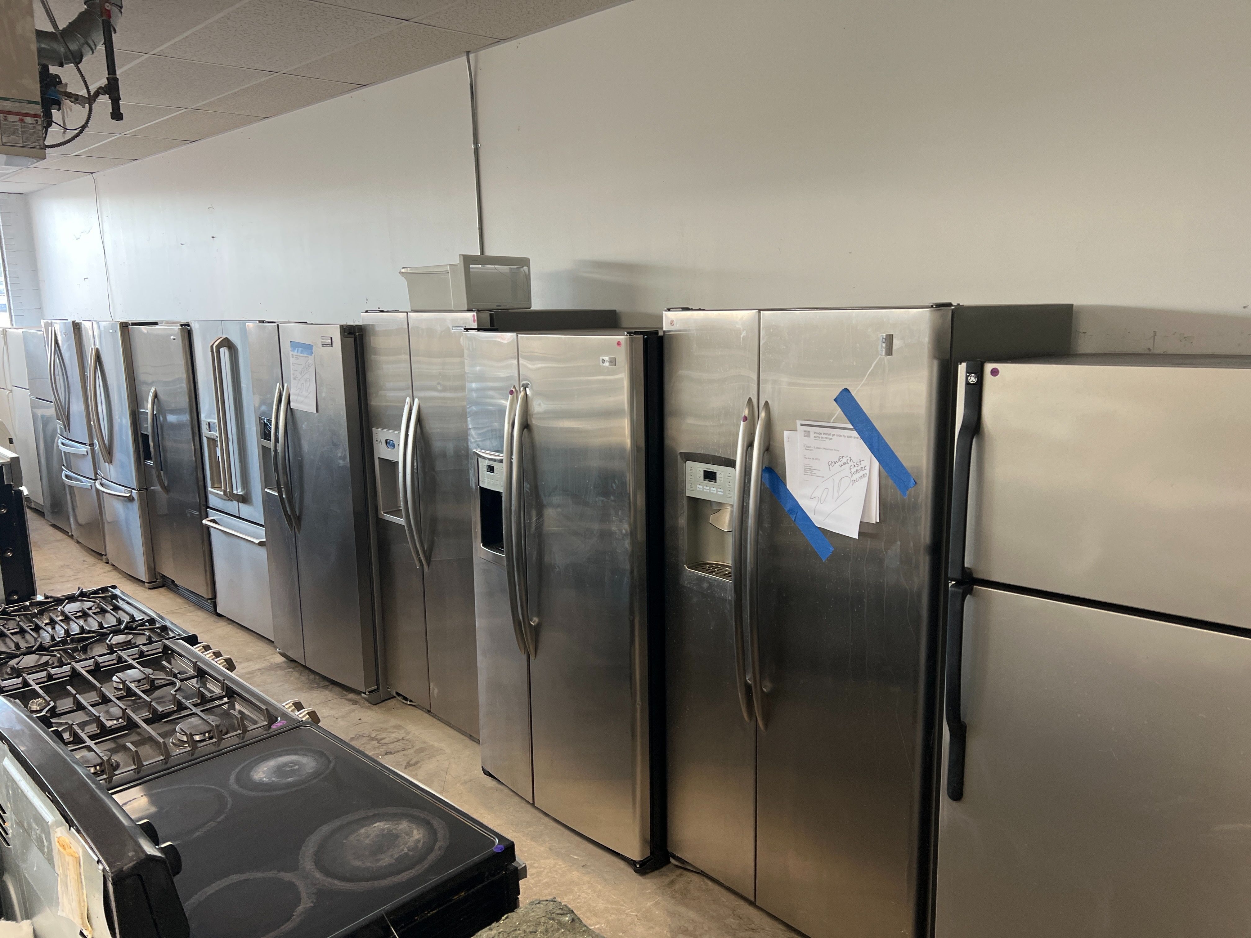 USED REFRIGERATORS FOR SALE -FREE DELIVERY -120 DAY WARRANTY
