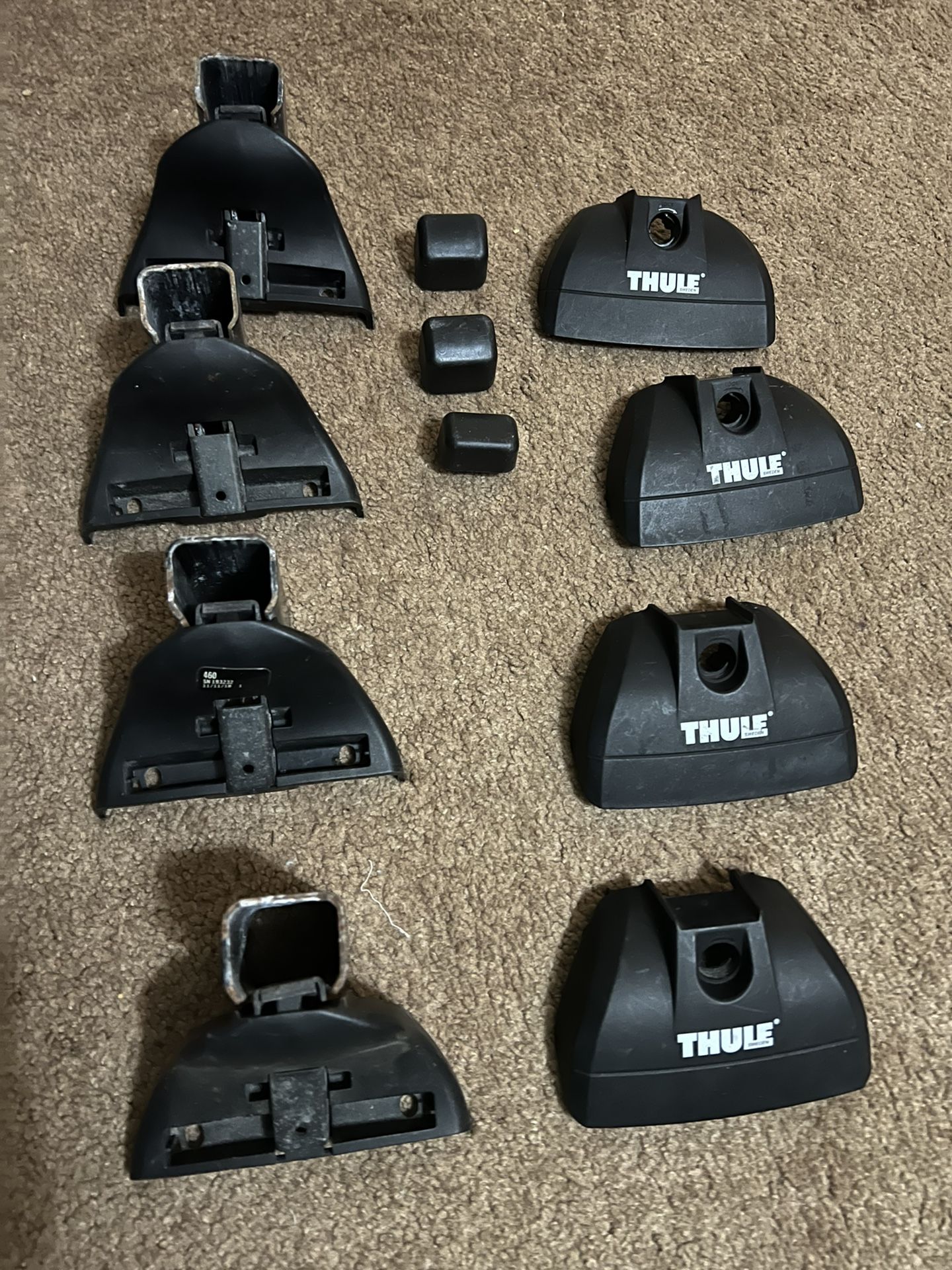 THULE 460 Podium Foot Pack Roof Rack Towers for Sale in Malden MA OfferUp
