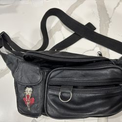 Betty Boop Leather Fanny Pack