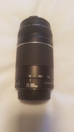 Canon lens 75-300mm