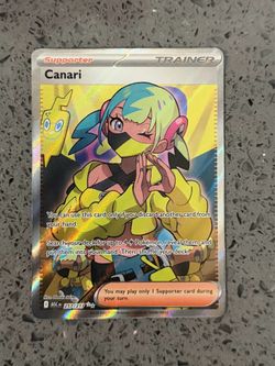ascended, heroes, ultra rare Canari trainer 257 ascended, heroes, ultra rare