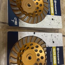 Husqvarna Elite Grind 7 “ Diamond Blade To Concrete 