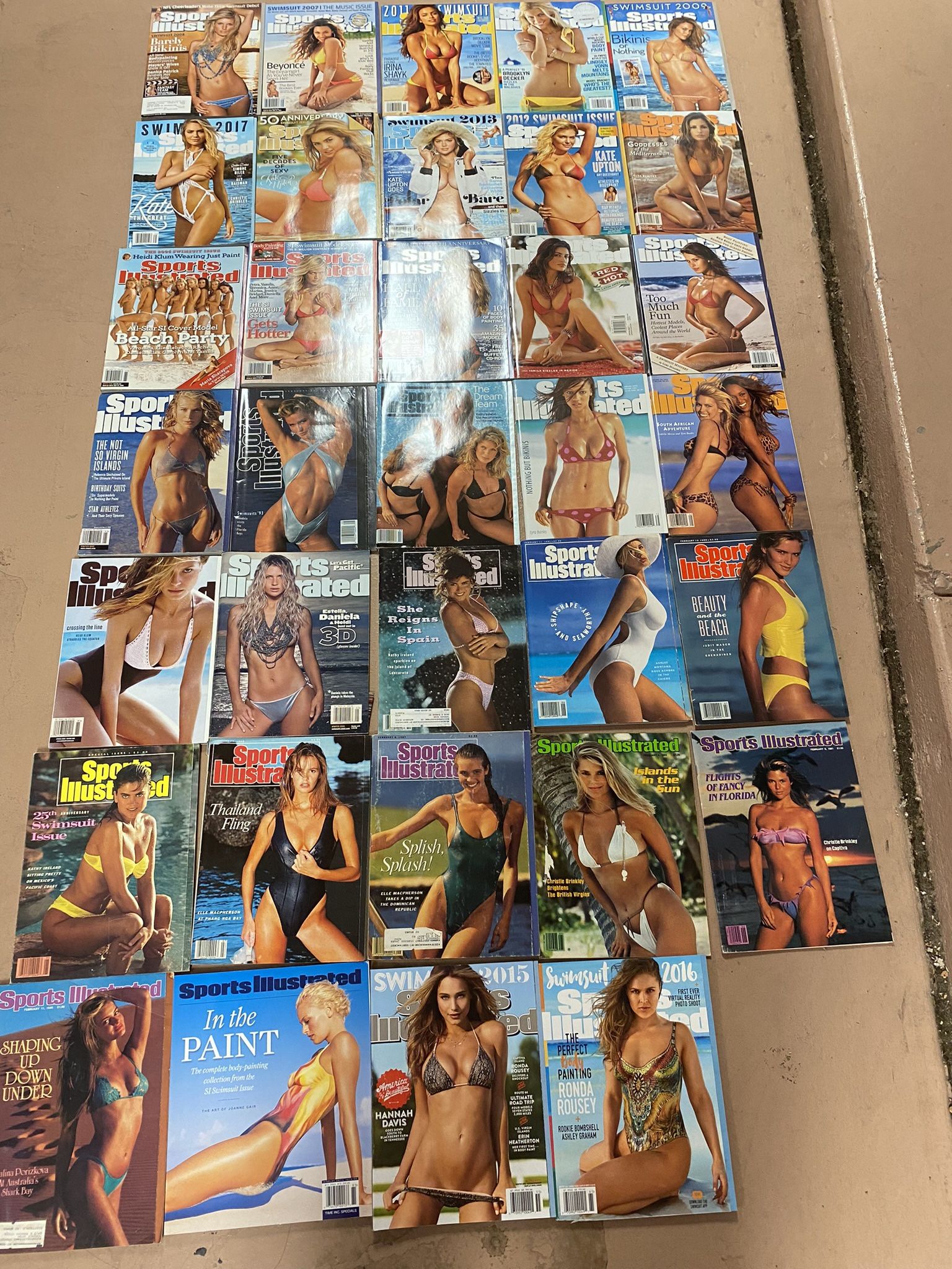 34 Years of SI Swimsuit Editions All Included
