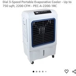 AC. Evaporative Cooler