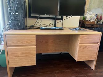 Oak Executive Desk