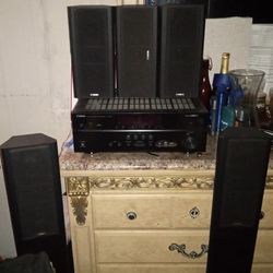 Yamaha 5.1 channel home theater system