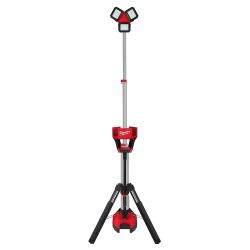 Milwaukee - M18 18-Volt Lithium-Ion Cordless 6,000 Lumens Rocket Dual Power Tower Light with Charger (Tool-Only)
