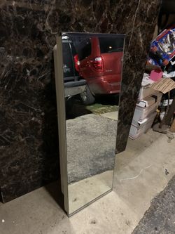 Bathroom Mirror With Cabinet
