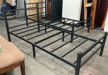 Twin Bed Frame Headboard Footboard Metal Frame ($75 Each) 2 Available