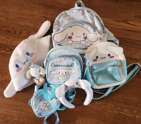 Cinnamoroll bags, Backpacks and HAT