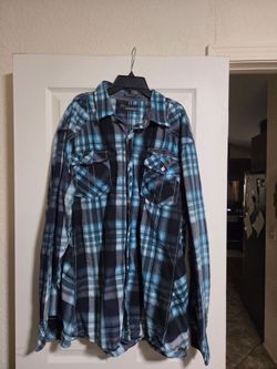 Men Buckle Black XXL SHIRT