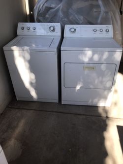 Washer and dryer