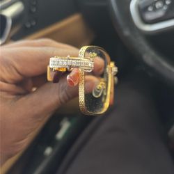 Real Cartier Frames With VVS Diamonds 