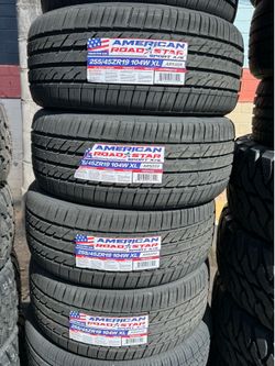 255/45/19  AMÉRICAN AS ( 4 NEW TIRES ) INCLUDED INSTALLATION & BALANCED ✅HACEMOS COMPUTER ALIGNMENT ✅