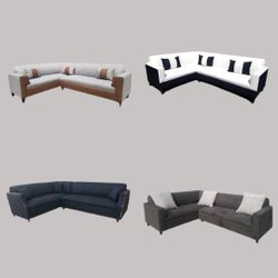 Brand NEW SECTIONAL COUCHES  Sofas CHAISE 