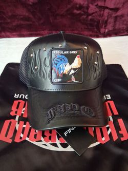 Galla fino leather snapback
