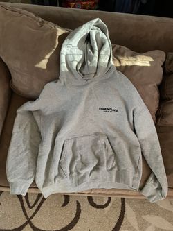 Essentials Grey Hoodie Fear Of God Men’s Size L