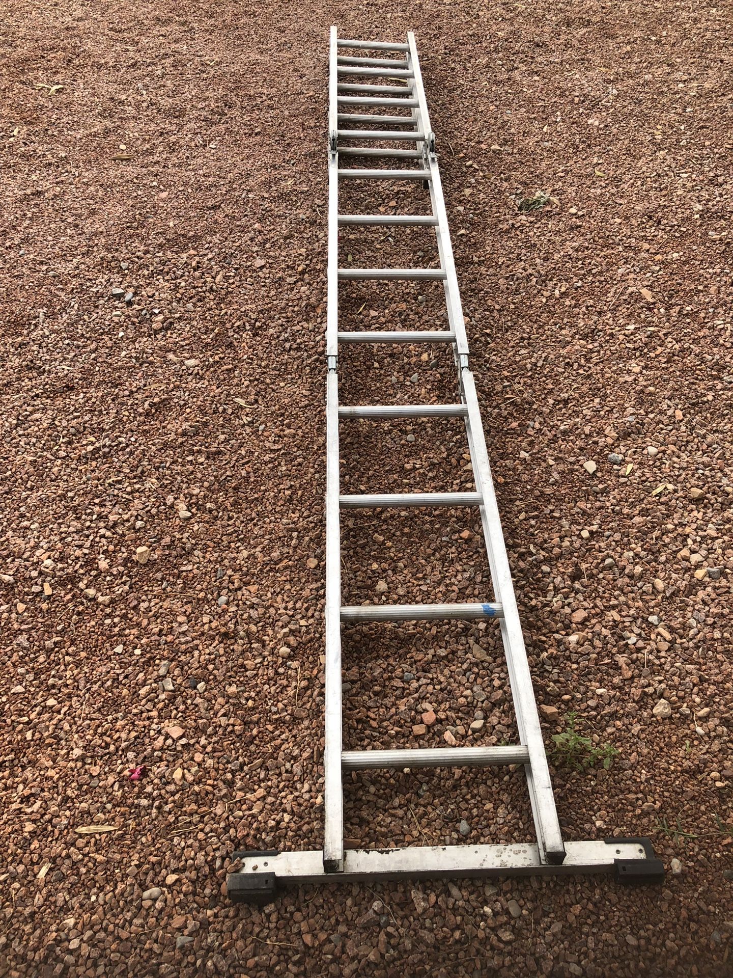 16 foot folding extension ladder