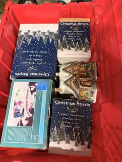 Bins Of Christmas Houses And Accessories 