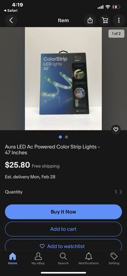 12’ Color Strip LED 