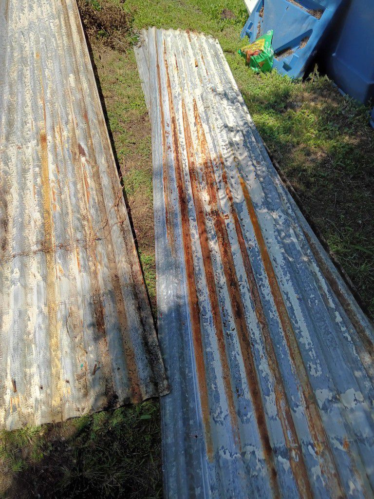 Corrugated Metal Roofing Siding Panels Old Barn Style 14 Ft X 3 Ft "That's $30 For 1 (One)