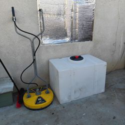 Pressure washing equipment