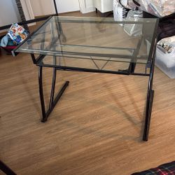 Glass Computer Table
