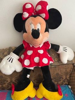 Disney Mickey Mouse Jumbo Stuffed Animal Plush Toy 40” Height:45 Inches Bought from the Disney Store, All new materials, polyester fibers, stiffener L
