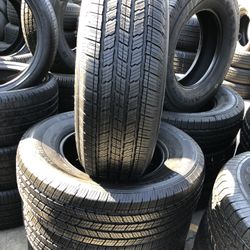 SET OF FOUR USED TIRES (MICHELIN /245/75/17)