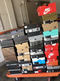 Jordan’s, Nikes’s, Air Force 1 etc