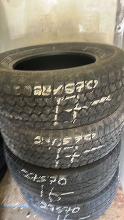 Pair of 245/70/17 Advanta