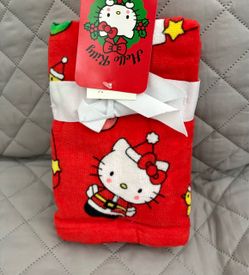 Hello Kitty Christmas Hand Towels 2-pack