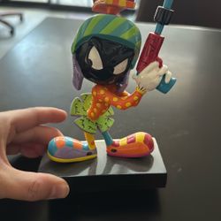 Romero Britto Marvin The Martian Statue