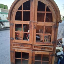 All Wood  Made In Mexico Cabinet